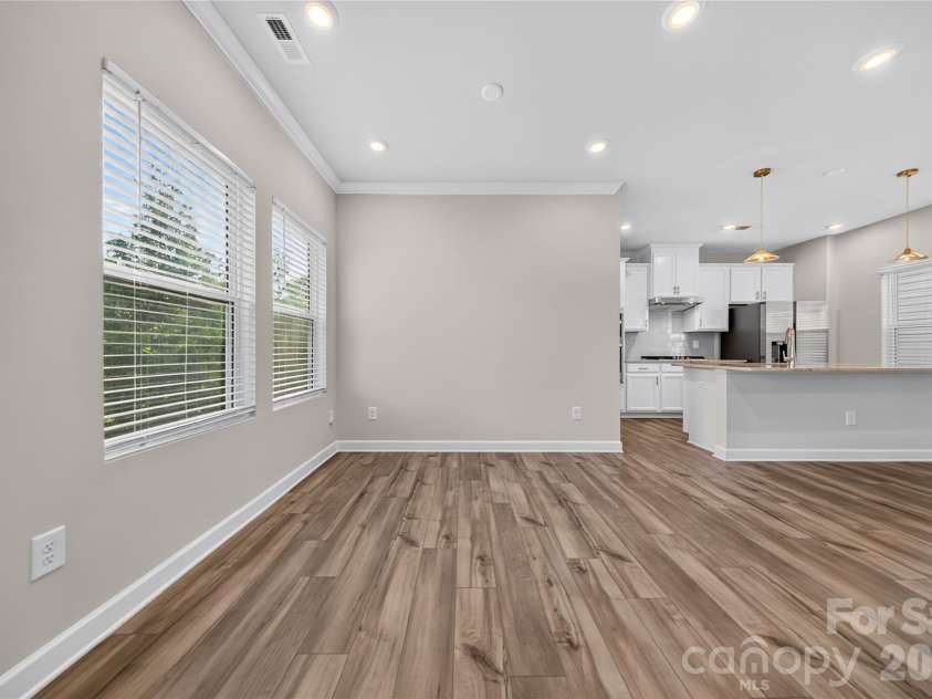 13222 Kenworth Road, Charlotte, NC 28278.  MLS# CAR4407119, YatesRealty ID 39740. Dining Room Space