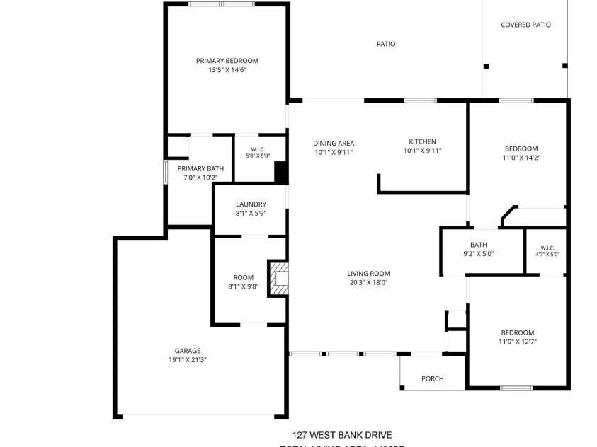 127 Bank Drive, Charlotte, NC 28214.  MLS# CAR4406673, YatesRealty ID 39756. 