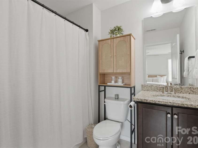 2002 Canopy Drive, Indian Trail, NC 28079.  MLS# CAR4406703, YatesRealty ID 39757. Full Bathroom connected to Secondary Bedroom 1