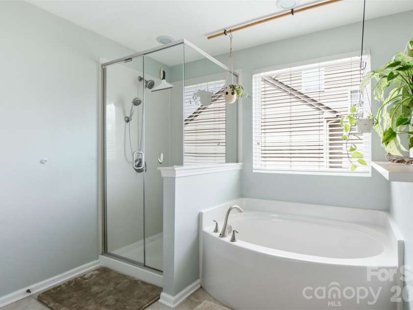 2002 Canopy Drive, Indian Trail, NC 28079.  MLS# CAR4406703, YatesRealty ID 39757. Primary Bathroom