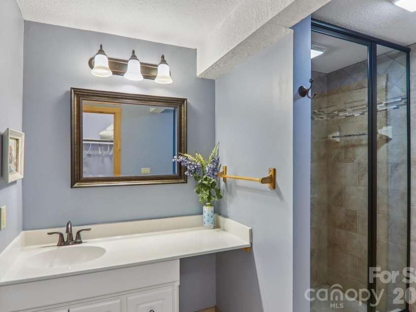 156 Cottage Lane, Mars Hill, NC 28754.  MLS# CAR4406570, YatesRealty ID 39759. Lower level bathroom 4