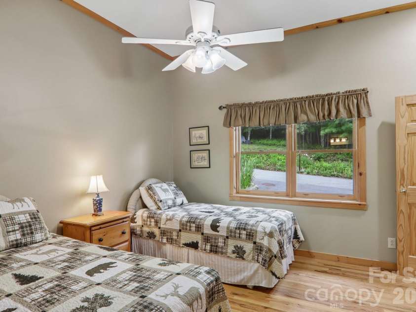 156 Cottage Lane, Mars Hill, NC 28754.  MLS# CAR4406570, YatesRealty ID 39759. Main level bedroom 2