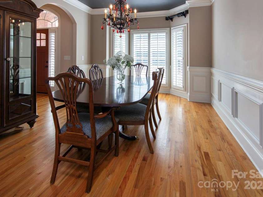 4709 Trey View Court, Mint Hill, NC 28227.  MLS# CAR4173427, YatesRealty ID 3978. Thanksgiving dinner in your new DR!