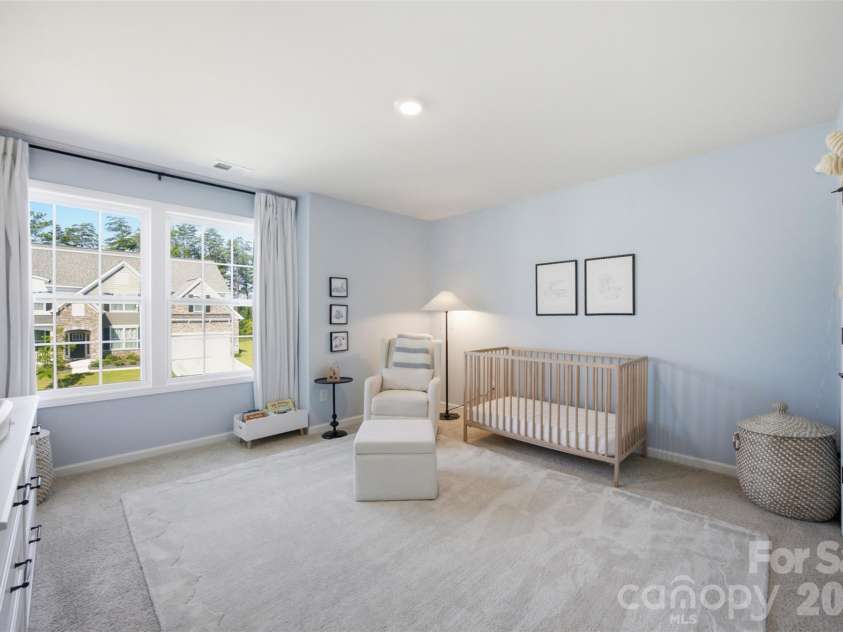 5821 Casper Drive, Charlotte, NC 28214.  MLS# CAR4405553, YatesRealty ID 39797. Bedroom #3 on the upper level.
