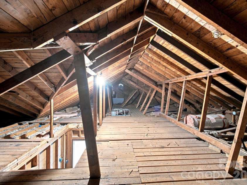 110 Confederate Avenue, Salisbury, NC 28144.  MLS# CAR4405453, YatesRealty ID 39800. Attic Space