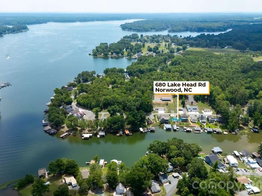 680 Lake Head Road, Norwood, NC 28128.  MLS# CAR4405362, YatesRealty ID 39801. 