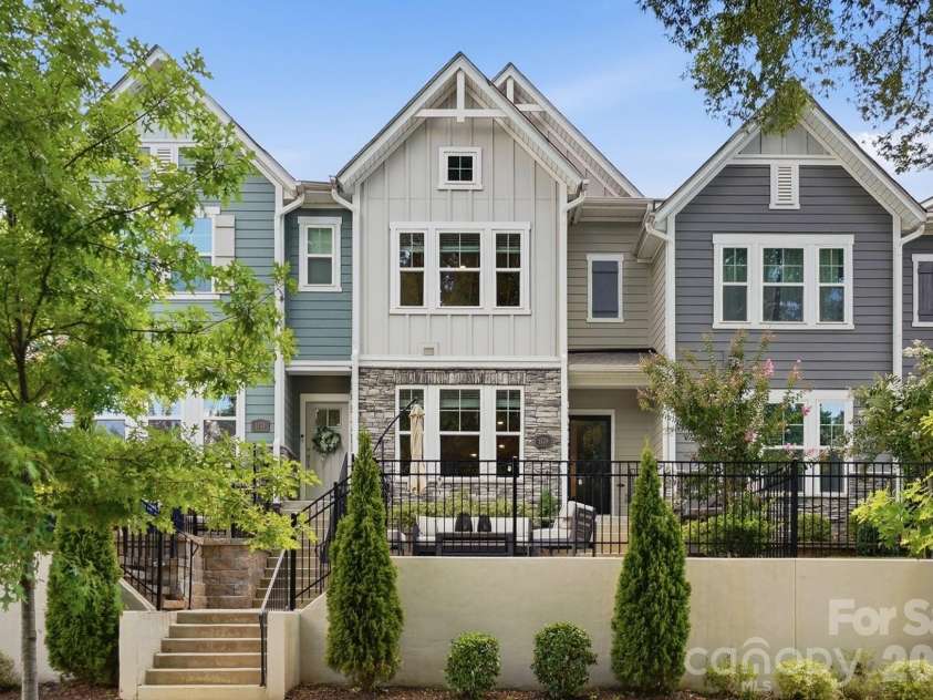 1128 Drummond Avenue, Charlotte, NC 28205.  MLS# CAR4405156, YatesRealty ID 39807. Front Elevation