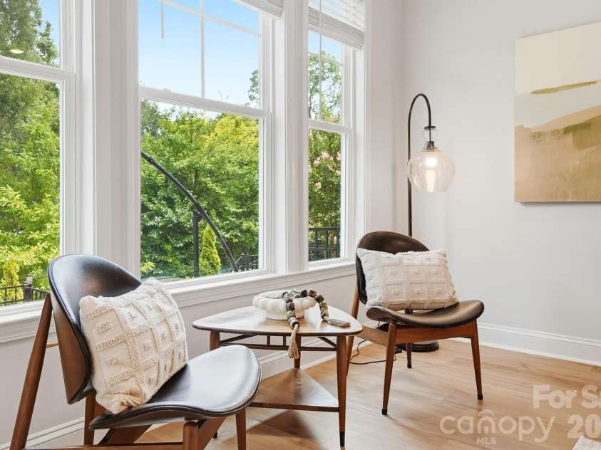1128 Drummond Avenue, Charlotte, NC 28205.  MLS# CAR4405156, YatesRealty ID 39807. Sitting Area