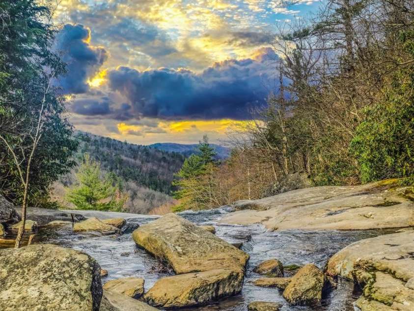 23022 Linville Falls Highway, Linville Falls, NC 28647.  MLS# CAR4178209, YatesRealty ID 3981. Upper Creek Falls and Mountain Bike Trails a few miles away hosting wild trout for fishing and some of the best biking trails on the East Coast