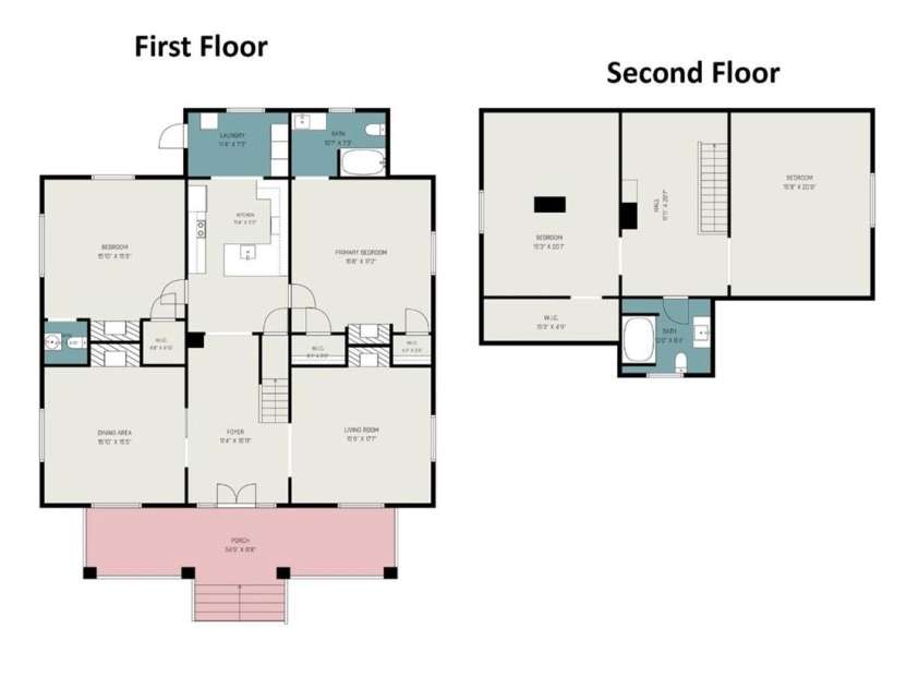 159 Lacy Street, Chester, SC 29706.  MLS# CAR4401942, YatesRealty ID 39836. Floor Plan