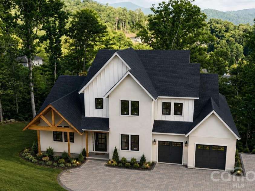 77 Camsyn Drive, Weaverville, NC 28787.  MLS# CAR4398934, YatesRealty ID 39846. Virtually finished