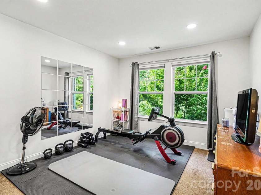 15424 Hugh Torance Parkway, Huntersville, NC 28078.  MLS# CAR4407079, YatesRealty ID 39857. Third Bedroom or Workout Room