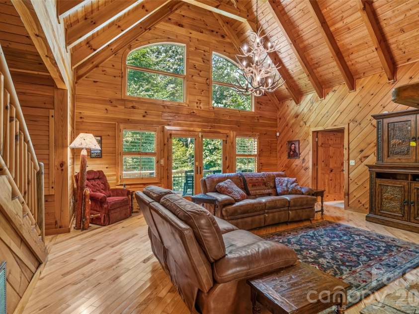 1482 Howard Moore Road, Hot Springs, NC 28743.  MLS# CAR4401313, YatesRealty ID 39864. Open concept