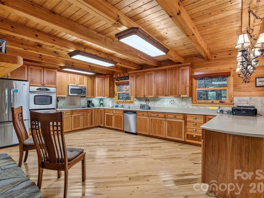 1482 Howard Moore Road, Hot Springs, NC 28743.  MLS# CAR4401313, YatesRealty ID 39864. Spacious for entertaining
