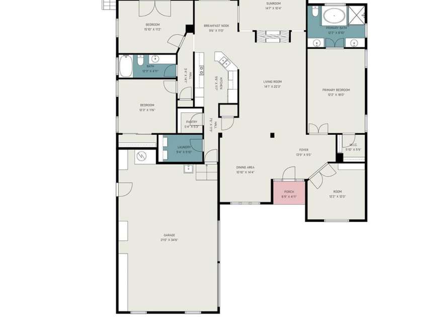 7039 Sedgebrook Drive, Stanley, NC 28164.  MLS# CAR4332906, YatesRealty ID 3987. 