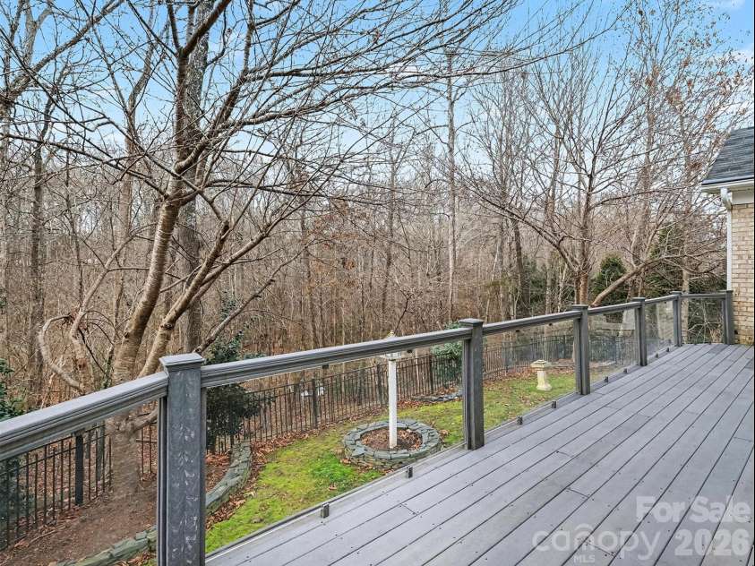 7039 Sedgebrook Drive, Stanley, NC 28164.  MLS# CAR4332906, YatesRealty ID 3987. Another view of the deck