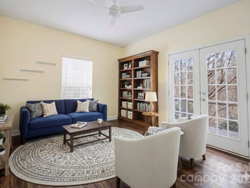 7039 Sedgebrook Drive, Stanley, NC 28164.  MLS# CAR4332906, YatesRealty ID 3987. Bedroom 3 virtually staged as a den