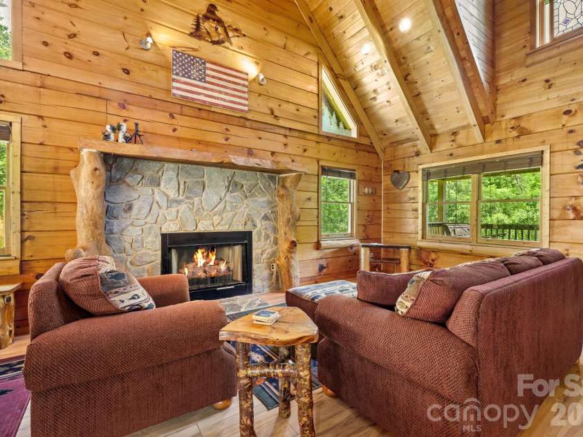 2560 Round Hill Road, Bryson City, NC 28713.  MLS# CAR4406322, YatesRealty ID 39880. 