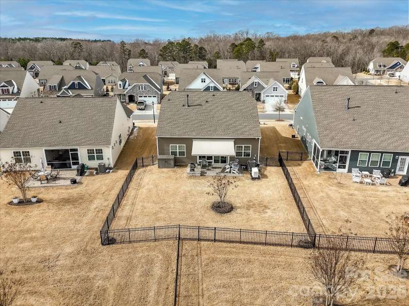 3302 Oliver Stanley Trail, Lancaster, SC 29720.  MLS# CAR4340248, YatesRealty ID 3989. Drone View  Rear of Home