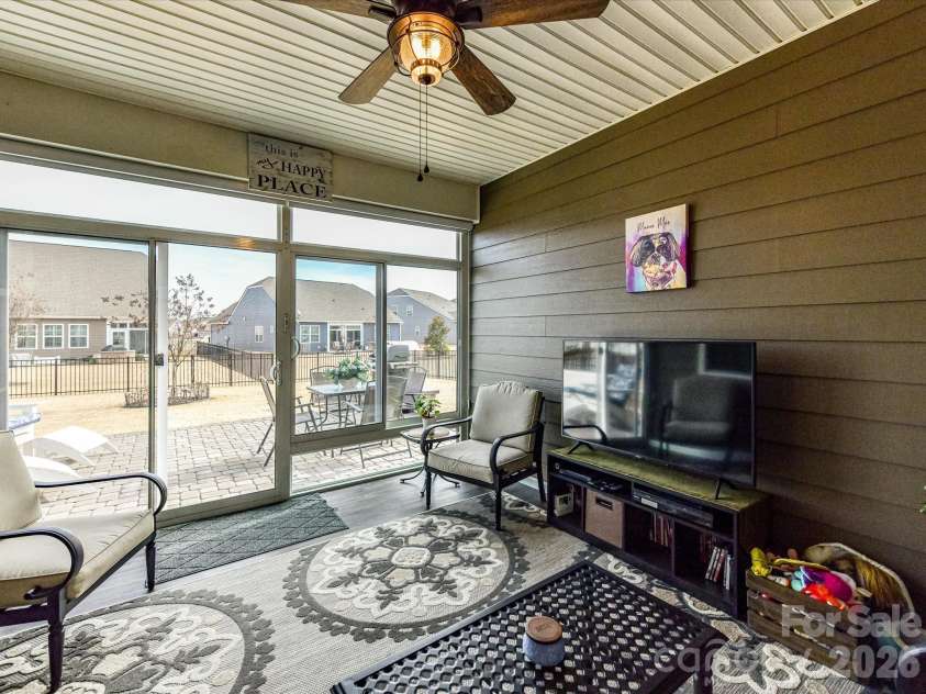 3302 Oliver Stanley Trail, Lancaster, SC 29720.  MLS# CAR4340248, YatesRealty ID 3989. Four Season Heated and Cooled Sunroom