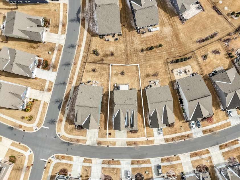 3302 Oliver Stanley Trail, Lancaster, SC 29720.  MLS# CAR4340248, YatesRealty ID 3989. House location and Lot lines estimated