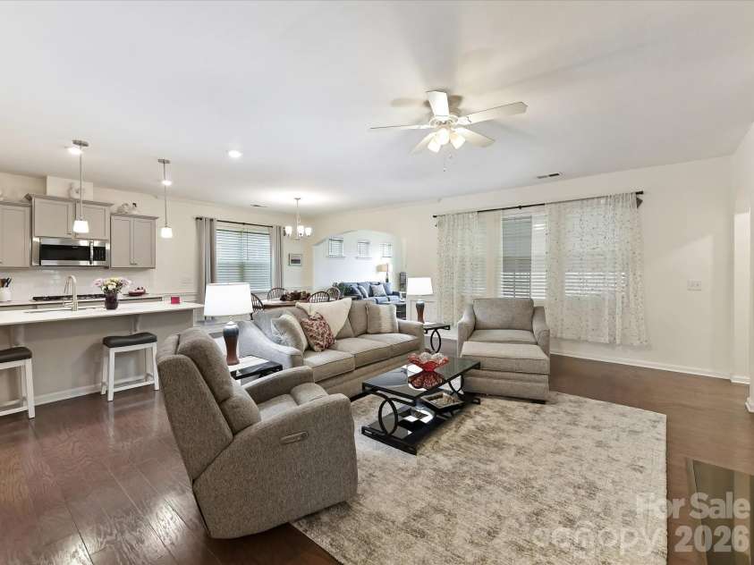 3302 Oliver Stanley Trail, Lancaster, SC 29720.  MLS# CAR4340248, YatesRealty ID 3989. Open Plan ideal for Entertaining