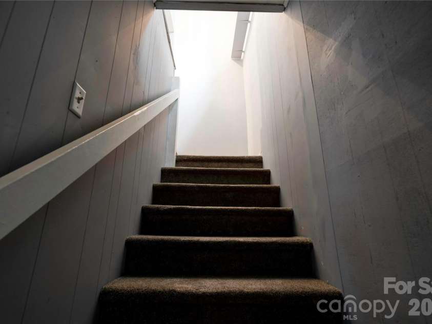 1726 Metcalf Road, Shelby, NC 28150.  MLS# CAR4392526, YatesRealty ID 39892. Stairs to upper level