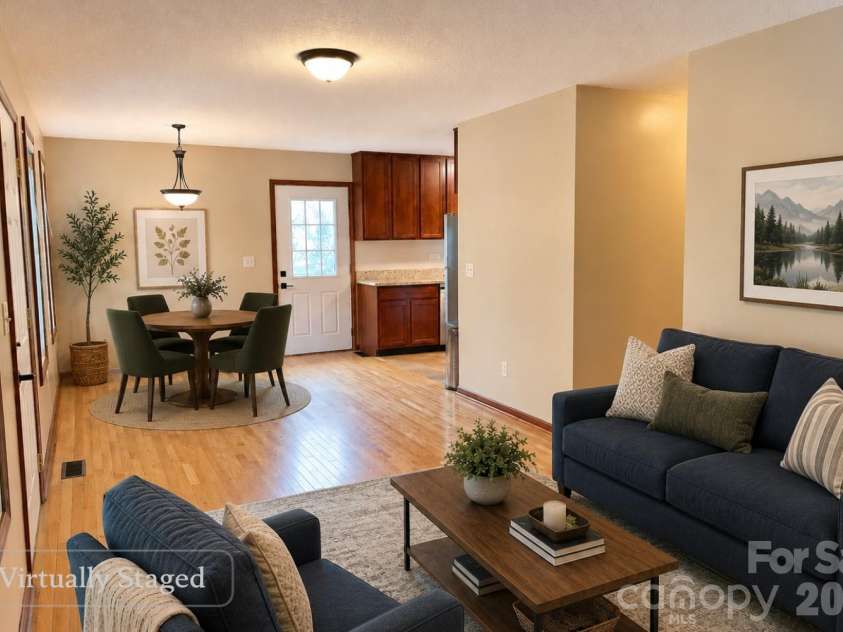 5 Springmill Drive, Asheville, NC 28806.  MLS# CAR4401361, YatesRealty ID 39898. Virtually staged