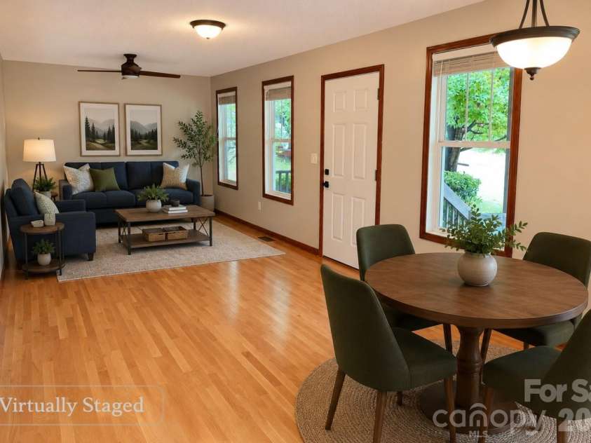 5 Springmill Drive, Asheville, NC 28806.  MLS# CAR4401361, YatesRealty ID 39898. Virtually staged