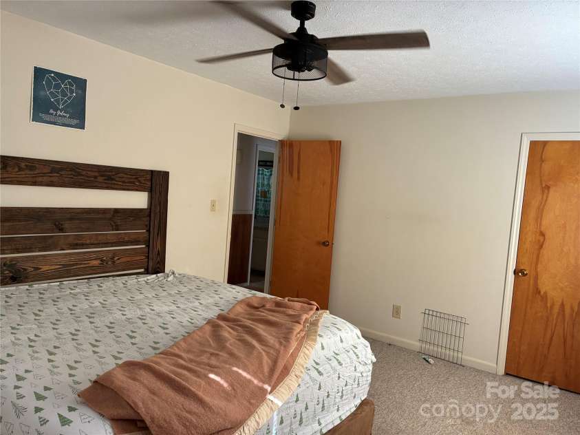 6102 Len Drive, Shelby, NC 28152.  MLS# CAR4317776, YatesRealty ID 3990. Primary Bedroom 