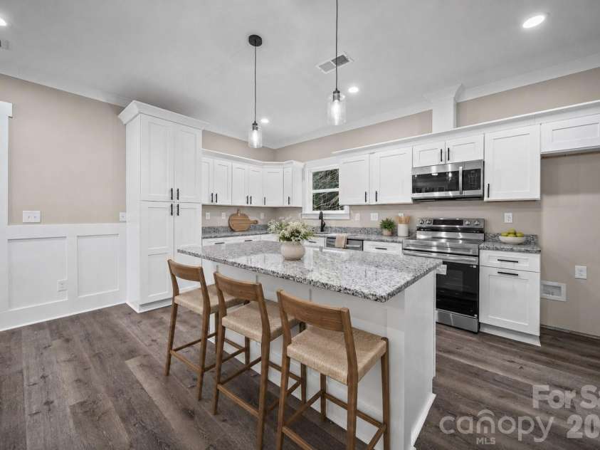 1835 Kingsley Drive, Albemarle, NC 28001.  MLS# CAR4406751, YatesRealty ID 39907. Virtually staged