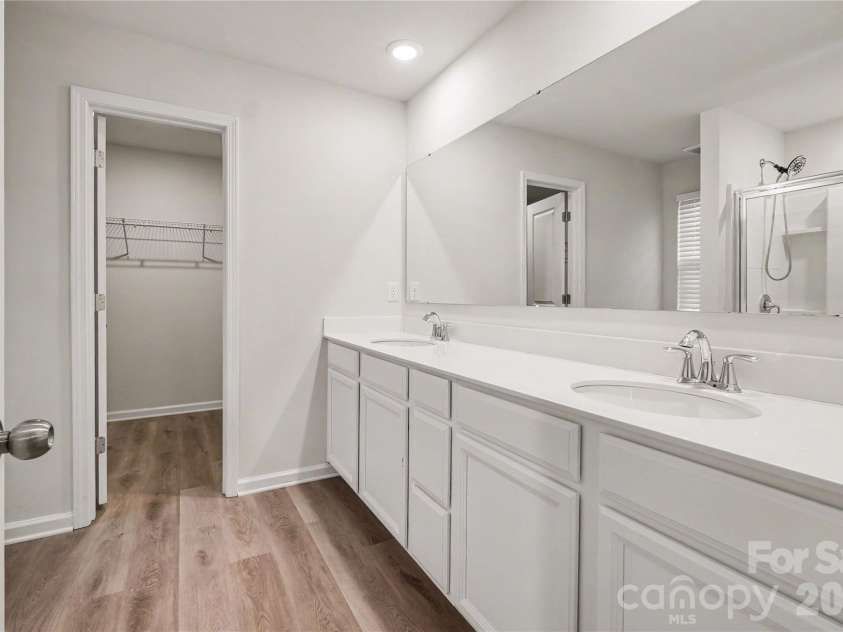1512 Forkhorn Drive, Monroe, NC 28110.  MLS# CAR4407435, YatesRealty ID 39921. Ensuite Bathroom with Dual Vanity