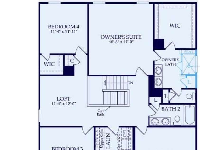 9373 Moss Plantation Avenue, Concord, NC 28027.  MLS# CAR4317135, YatesRealty ID 3993. 2nd Floor