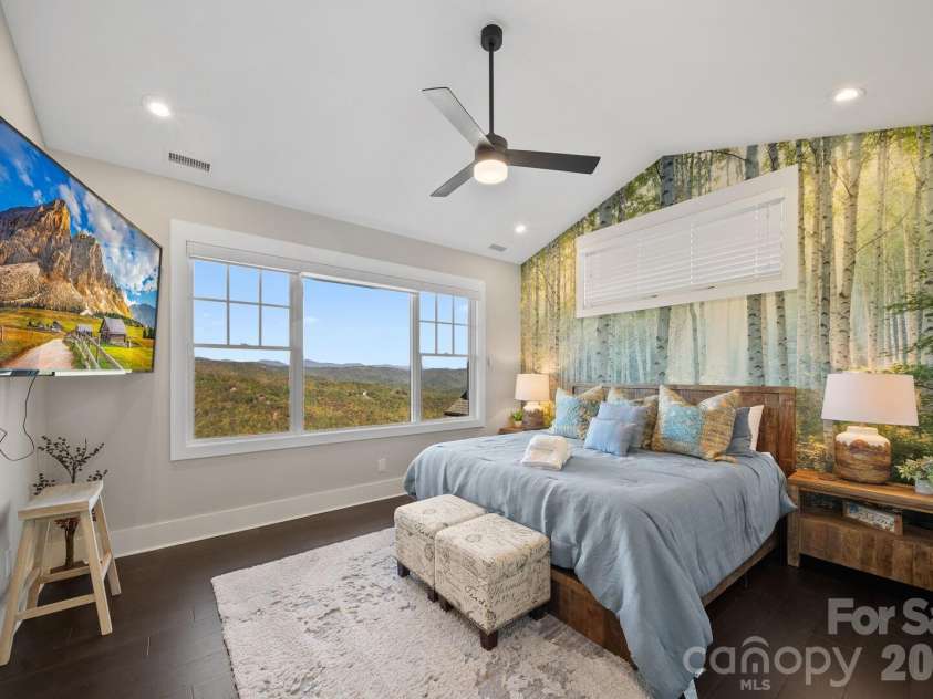 158 Elderberry Circle, Boone, NC 28607.  MLS# CAR4407222, YatesRealty ID 39935. Primary bedroom, top floor
