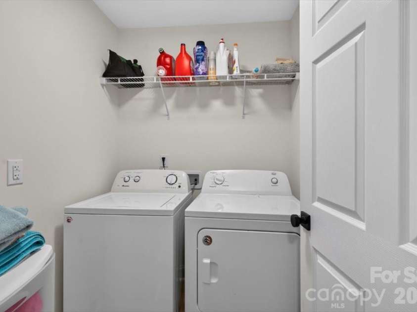 684 Union Cemetery Road, Concord, NC 28027.  MLS# CAR4403561, YatesRealty ID 39941. Laundry room