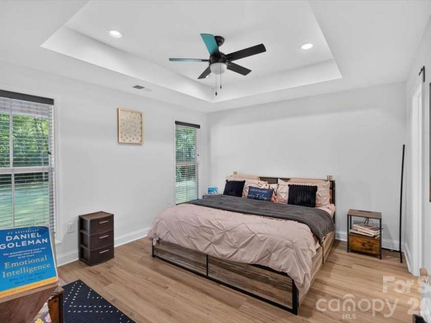 684 Union Cemetery Road, Concord, NC 28027.  MLS# CAR4403561, YatesRealty ID 39941. Master bedroom