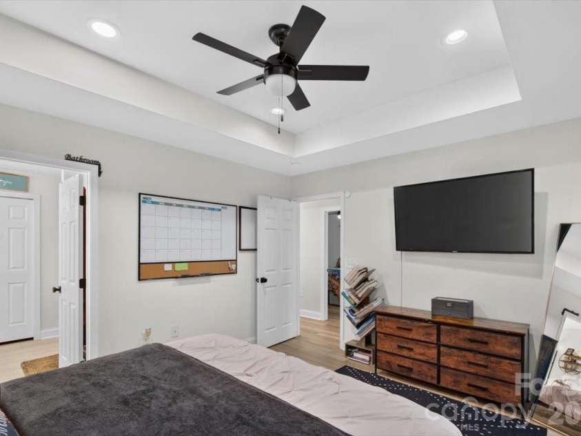 684 Union Cemetery Road, Concord, NC 28027.  MLS# CAR4403561, YatesRealty ID 39941. Master bedroom