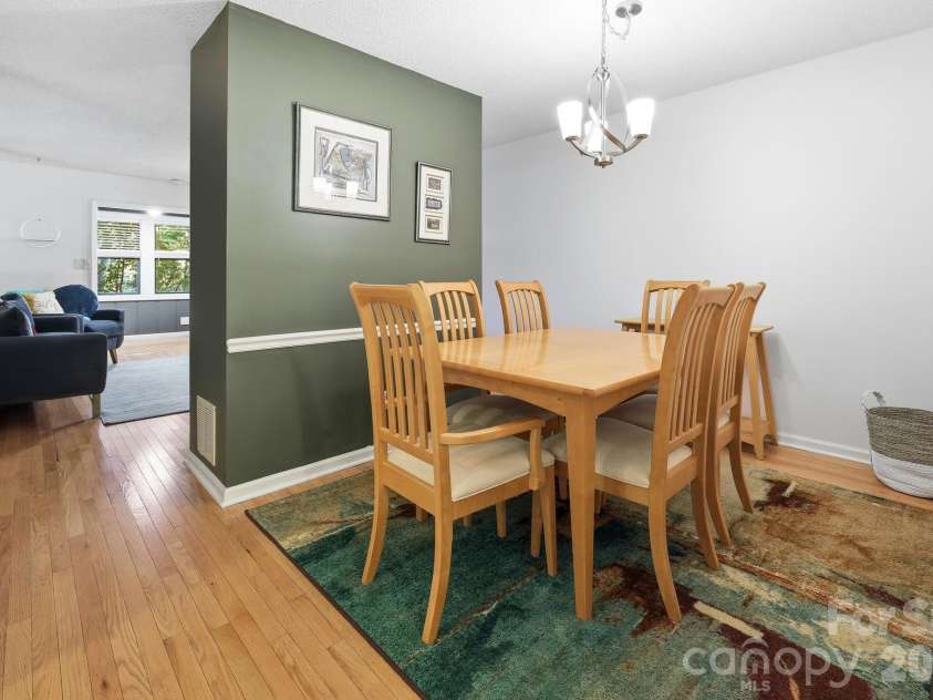 1503 Abbey Circle, Asheville, NC 28805.  MLS# CAR4405108, YatesRealty ID 39942. Dining Room