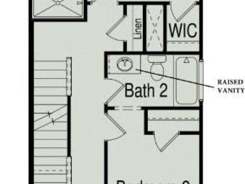 6011 Old Plank Road, Charlotte, NC 28216.  MLS# CAR4406857, YatesRealty ID 39951. Second Floor