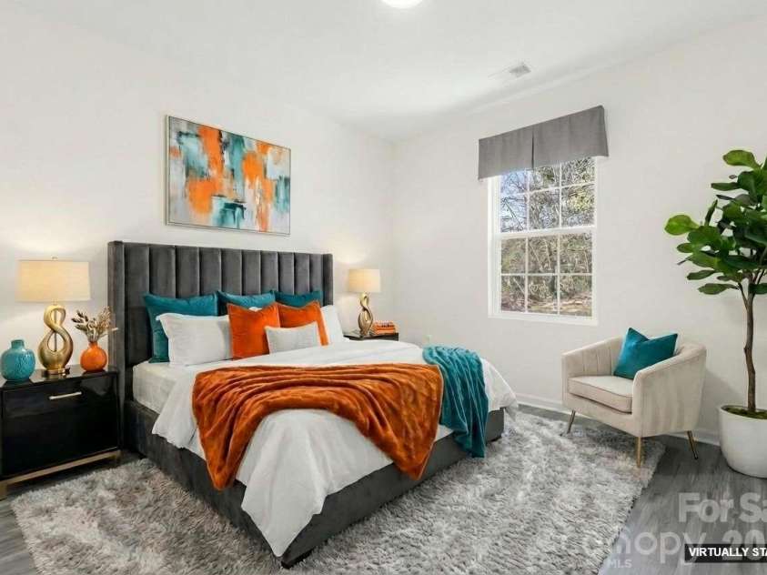 115 Railroad Avenue, East Spencer, NC 28039.  MLS# CAR4394930, YatesRealty ID 39961. Virtually Staged Guest room