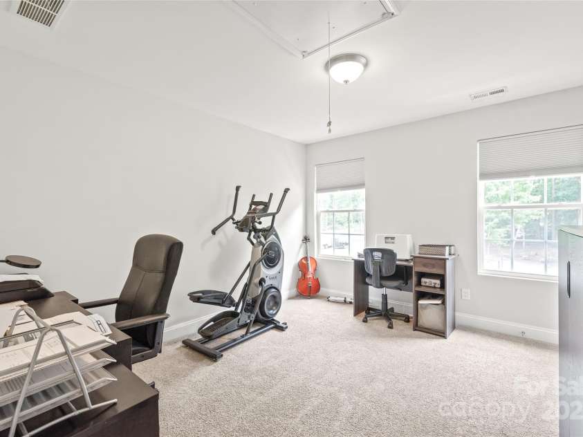 5203 Lawyers Road, Wingate, NC 28174.  MLS# CAR4281064, YatesRealty ID 39962. Third bedroom with walking closet