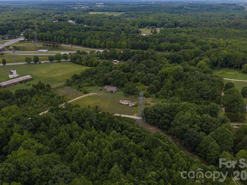 189 Campbell Lane, Lincolnton, NC 28092.  MLS# CAR4407220, YatesRealty ID 39964. Aerial view