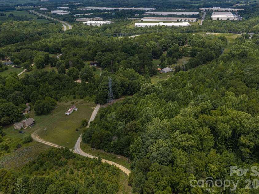 189 Campbell Lane, Lincolnton, NC 28092.  MLS# CAR4407220, YatesRealty ID 39964. Aerial view