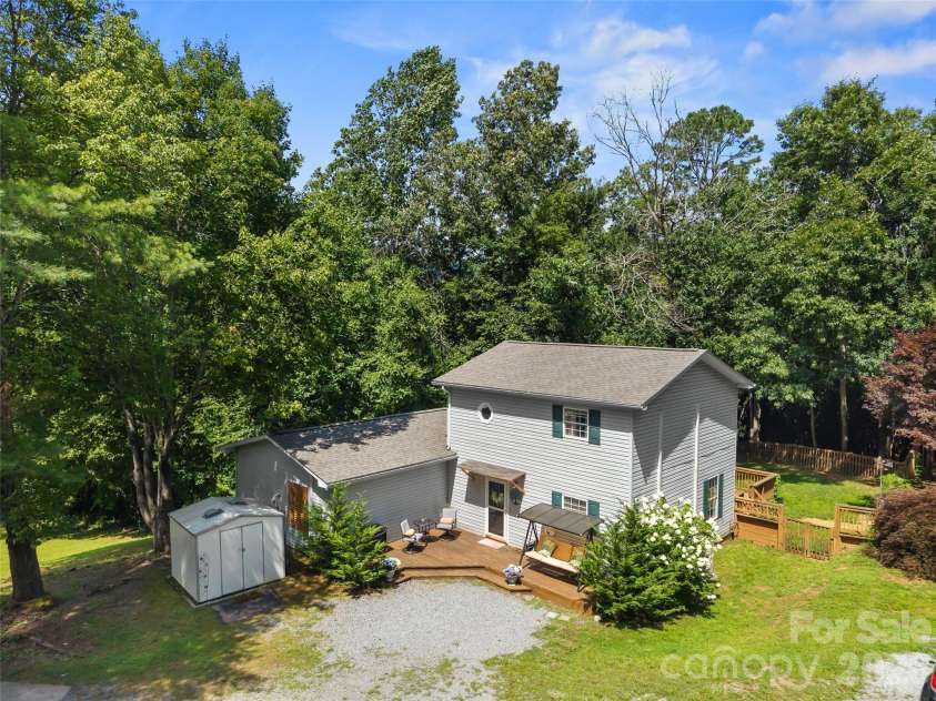 105 Big Bear Drive, Pisgah Forest, NC 28768.  MLS# CAR4403746, YatesRealty ID 39978. Main House