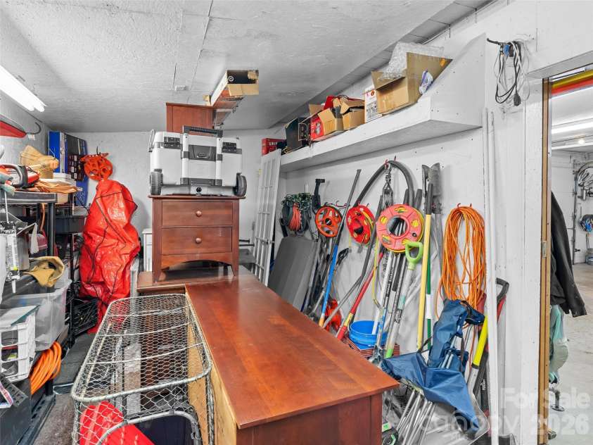 105 Big Bear Drive, Pisgah Forest, NC 28768.  MLS# CAR4403746, YatesRealty ID 39978. Out Building Storage Room