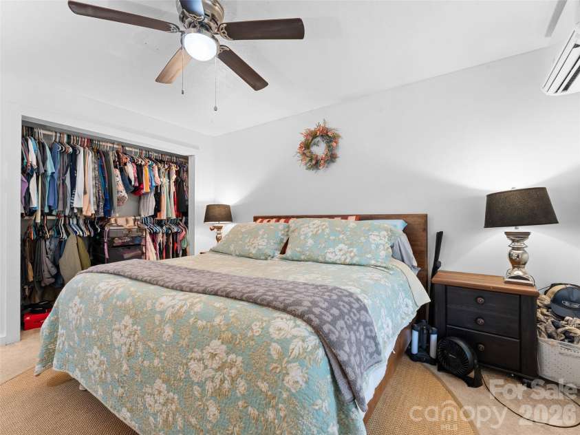 105 Big Bear Drive, Pisgah Forest, NC 28768.  MLS# CAR4403746, YatesRealty ID 39978. Primary Bedroom