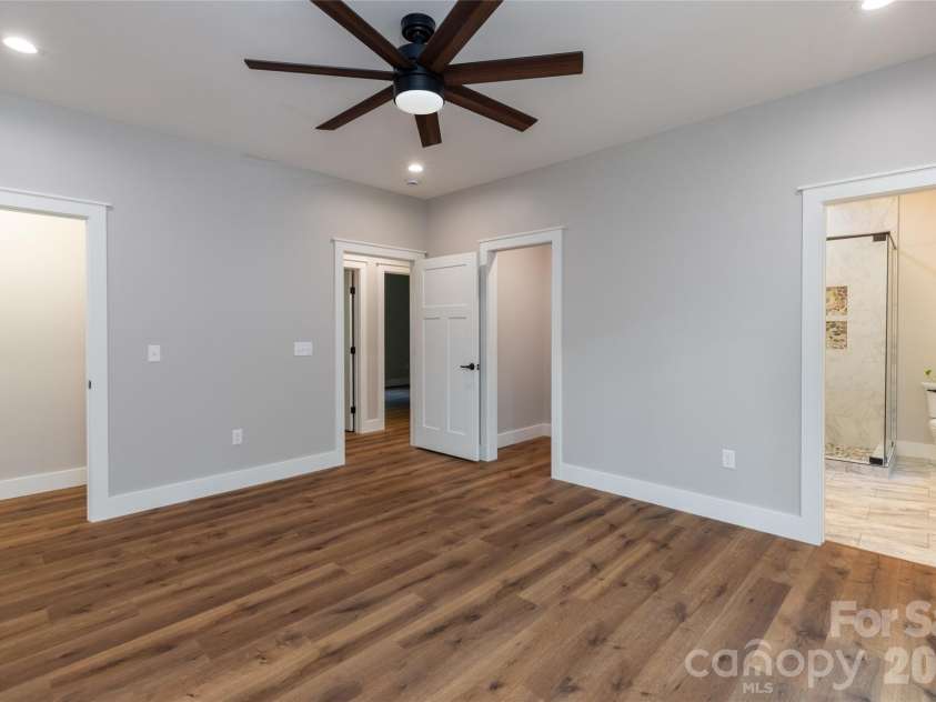79 Midway Drive, Sylva, NC 28779.  MLS# CAR4407901, YatesRealty ID 39986. Master bedroom