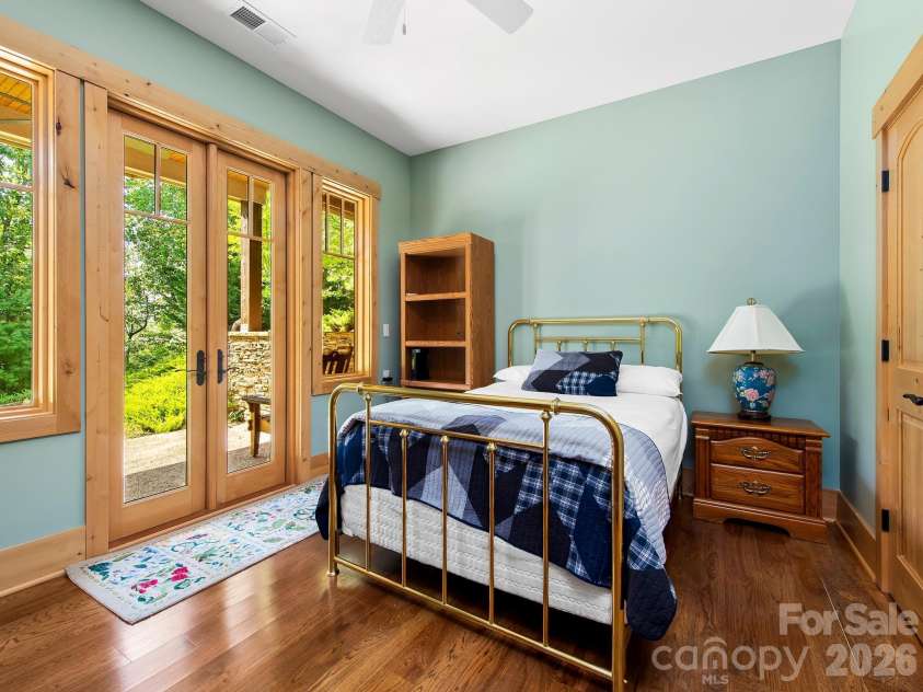 600 White Water Way, Marshall, NC 28753.  MLS# CAR4403673, YatesRealty ID 39990. Bedroom 3 on lower level.