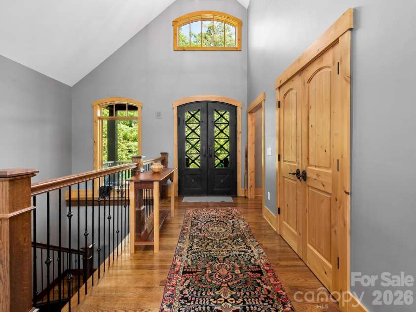 600 White Water Way, Marshall, NC 28753.  MLS# CAR4403673, YatesRealty ID 39990. Open foyer with large coat closet.