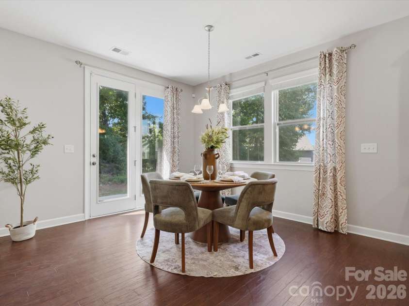5353 Baker Lane, Clover, SC 29710.  MLS# CAR4401671, YatesRealty ID 39994. Breakfast Nook adjacent to the kitchen